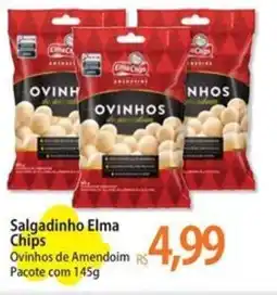 Atacadão Salgadinho Elma Chips Ovinhos de Amendoim Pacote oferta