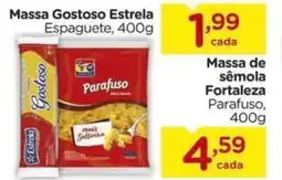 Carrefour Massa Gostoso Estrela Espaguete, oferta