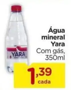 Carrefour Água mineral Yara Com gás, oferta