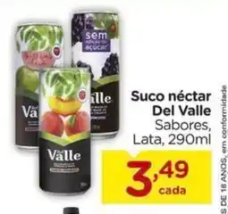 Carrefour Suco néctar Del Valle oferta