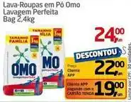 Tenda Atacado Omo - lava-roupas em pó lavagem perfeita oferta