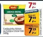 Tenda Atacado Yoki - canjiquinha xerem ou canjica cristal oferta