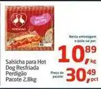Tenda Atacado Perdigão - salsicha para hot dog resfriada oferta