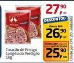 Tenda Atacado Perdigão - coração de frango congelado oferta