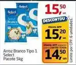 Tenda Atacado Select - arroz branco tipo 1 oferta