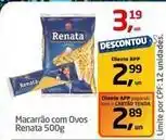 Tenda Atacado Renata - macarrão com ovos oferta