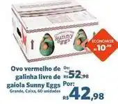 Sam's Club Sunny - ovo vermelho de galinha livre de gaiola oferta