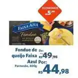 Sam's Club Faixa azul - fondue de queijo oferta