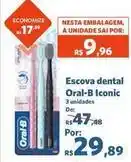 Sam's Club Oral-b - escova dental iconic oferta