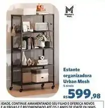 Sam's Club Urban - estante organizadora oferta