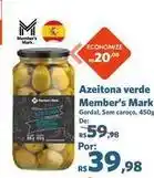 Sam's Club Member's mark - azeitona verde oferta