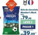 Sam's Club Chocolate - bola de chocolate oferta