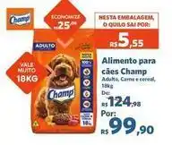 Sam's Club Champ - alimento para cães oferta
