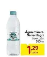 Carrefour Serra negra - água mineral oferta