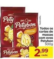 Carrefour Petybon - todos os cortes de massas com ovos oferta