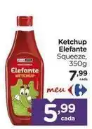 Carrefour Elefante - ketchup oferta
