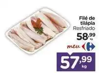 Carrefour De - filé de tilápia oferta