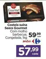 Carrefour Gourmet - costela suína oferta