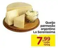 Carrefour La serenissima - queijo parmesão argentino oferta
