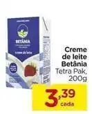 Carrefour Betânia - creme de leite oferta