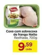 Carrefour Natto - coxa com sobrecoxa de frango oferta