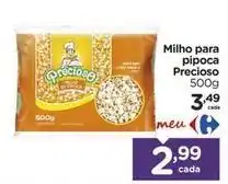 Carrefour Precioso - milho para pipoca oferta