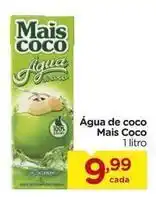 Carrefour Mais coco - água de coco oferta