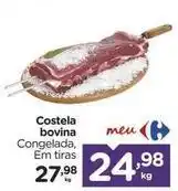 Carrefour Bovina - costela bovina oferta