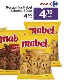 Carrefour Mabel - rosquinha oferta