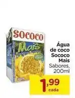 Carrefour Sococo - água de coco oferta