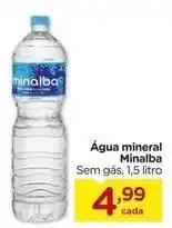 Carrefour Minalba - água mineral oferta