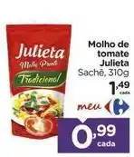 Carrefour Tradicional - molho de tomate oferta