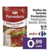 Carrefour Pomodoro - molho de tomate oferta