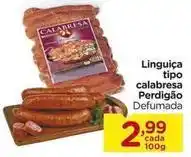 Carrefour Perdigão - linguiça tipo calabresa oferta