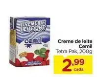 Carrefour Cemil - creme de leite oferta