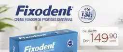 Carrefour Fixodent - creme fixador de próteses dentárias oferta