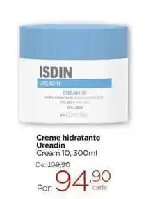 Carrefour Isdin - creme hidratante oferta