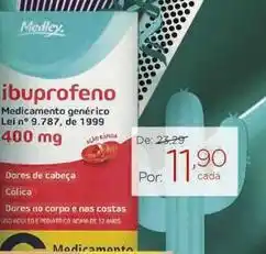 Carrefour Medley - ibuprofeno oferta