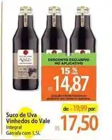 Atacadão Vale - suco de uva vinhedos do oferta