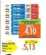 Atacadão Wyda - filme de pvc oferta