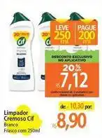Atacadão Cif - limpador cremoso oferta