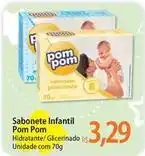 Atacadão Pom pom - sabonete infantil oferta