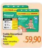 Atacadão Personal baby - fralda descartável oferta