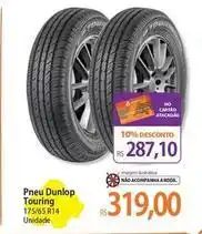 Atacadão Dunlop - pneu touring oferta