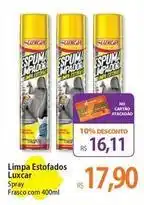 Atacadão Luxcar - limpa estofados oferta