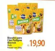 Atacadão Pedigree - biscoitos para caes biscrock oferta