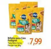 Atacadão Pedigree - bifinho para cães oferta