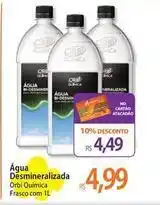 Atacadão Água desmineralizada oferta