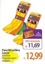 Atacadão Luxcar - pano microfibra oferta
