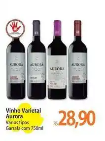 Atacadão Aurora - vinho varietal oferta